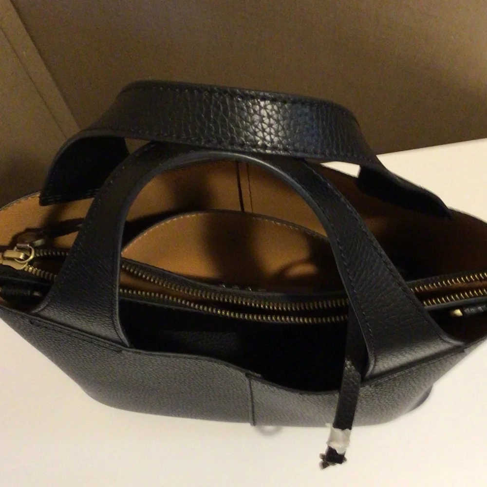 HOBO Black Leather Hobo Bag - Picture 6 of 12